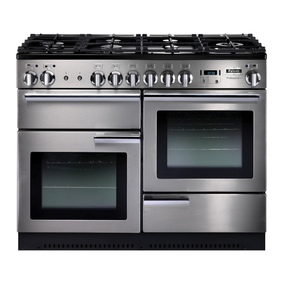 Falcon Professional+ 110 Dual Fuel with FSD User Manual & Installation & Service Instructions
