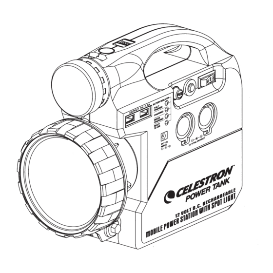 Celestron POWER TANK 18774 Instruction Manual