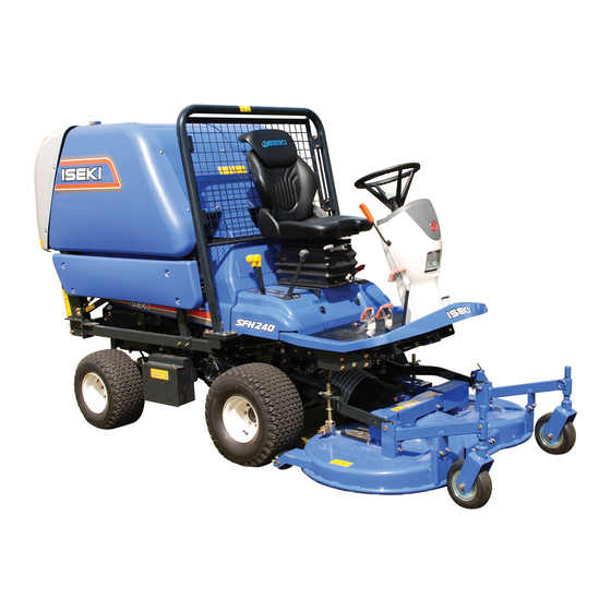 Iseki SFH240 Operation Manual