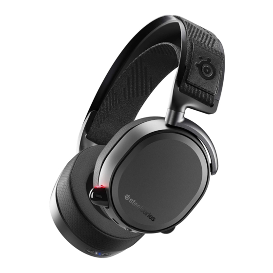 SteelSeries ARCTIS PRO WIRELESS Product Information Manual