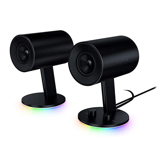 Razer Nommo Chroma Master Manual