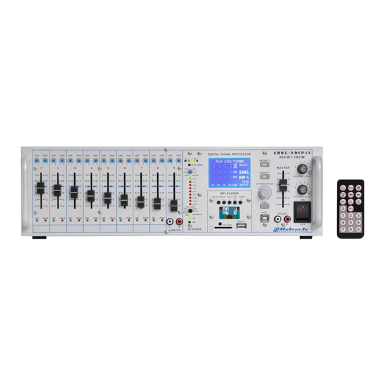 Rduch AMWL-DSP4A Series Instructions Manual