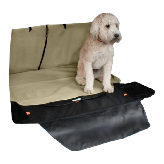 Kurgo CARGO CAPE Instructions And Care