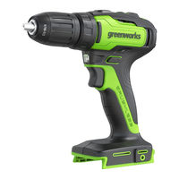 GreenWorks DD24L00 Operator's Manual