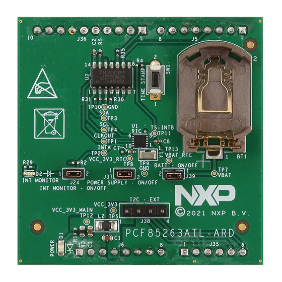 NXP Semiconductors PCF85263ATL-ARD User Manual