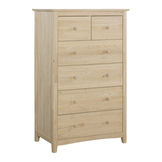 Unfinished Furniture of Wilmington BD-7006 Assembly Instructions