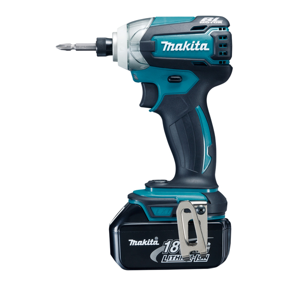 MAKITA DTD147 INSTRUCTION MANUAL Pdf Download | ManualsLib