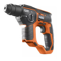 AEG BBH 12 Original Instructions Manual