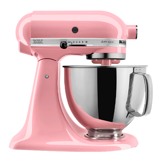 KitchenAid 5KSM150PSBGU Instructions Manual