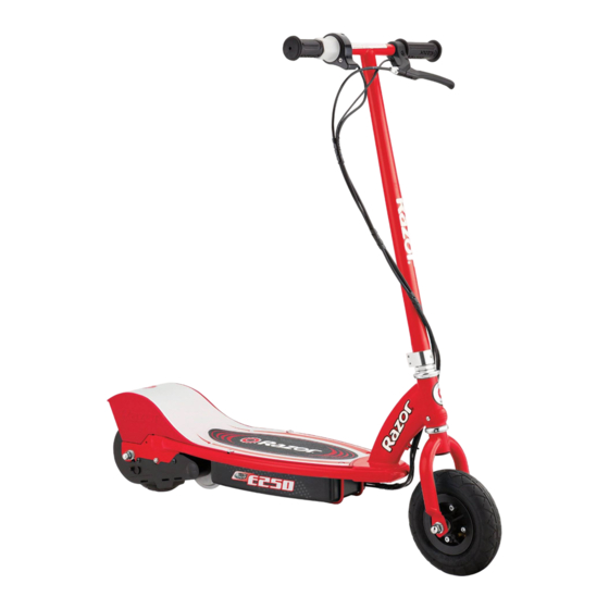 RAZOR E250 MANUAL Pdf Download ManualsLib