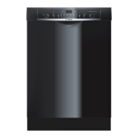 BOSCH SHE3AR7 UC SERIES MANUAL Pdf Download ManualsLib
