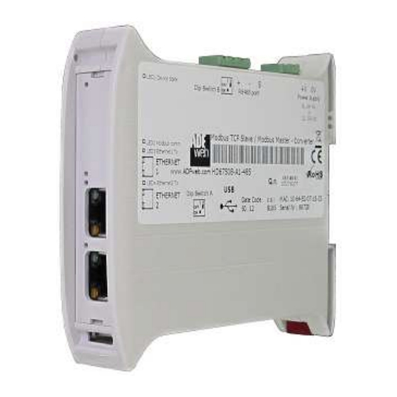 ADF Web AXIS HD67611-A1 User Manual