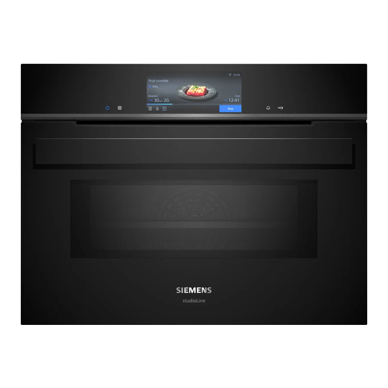 Siemens CM978GN 1 Series User Manual And Installation Instructions