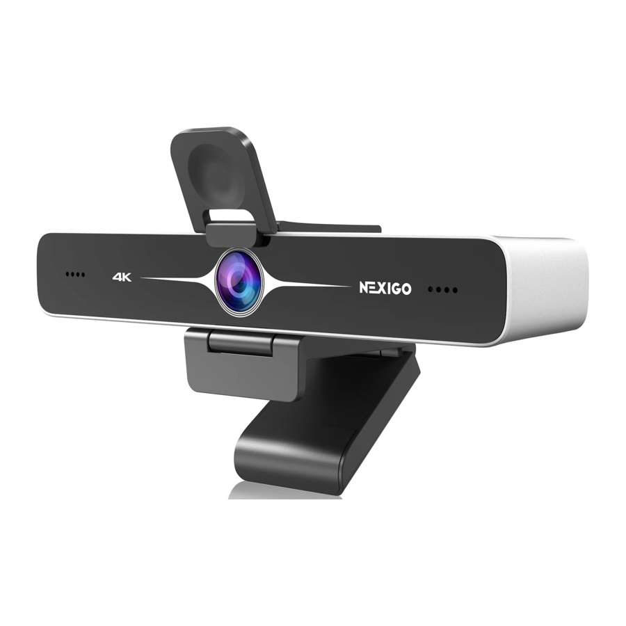Nexigo N970P - 4K AI-Powered Webcam Manual