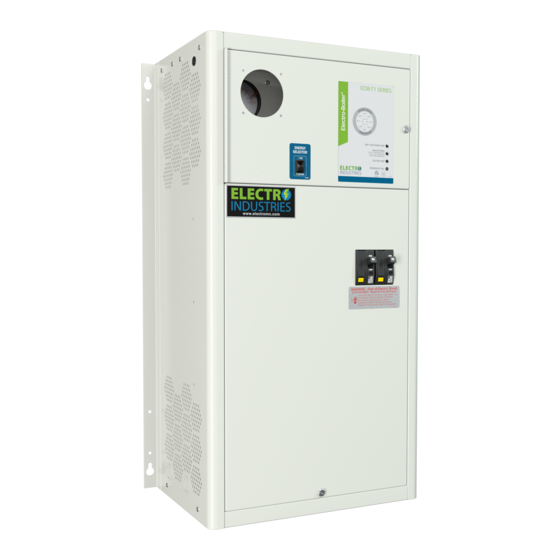 Electro Industries ELECTRO-BOILER EDB-T1-18-240-3 Installation & Operating Instructions Manual