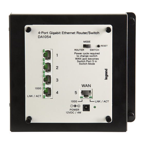 LEGRAND DA1054 User Manual