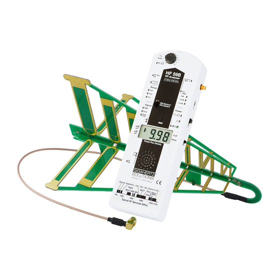 Gigahertz Solutions HF59B Manual