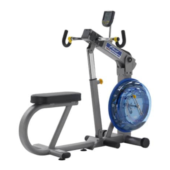First Degree Fitness E620 Replacement Manual