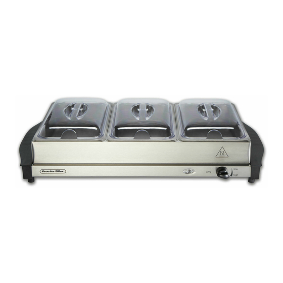 Proctor-Silex 34300 Manual