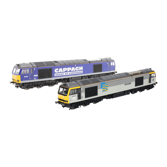 Hornby Class 60 Operating And Maintenance Instructions