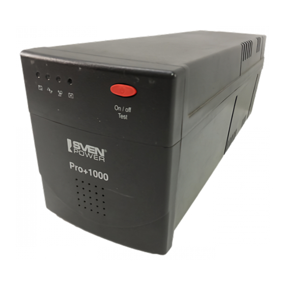 Sven Power POWER PRO PLUS Manuals