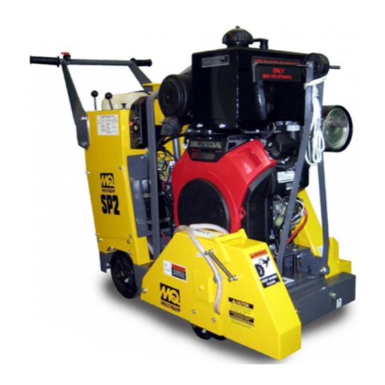 MULTIQUIP STREET PRO 2 Operation And Parts Manual