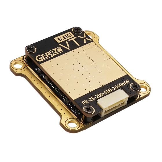 GEPRC RAD VTX 5.8G 1.6W User Manual