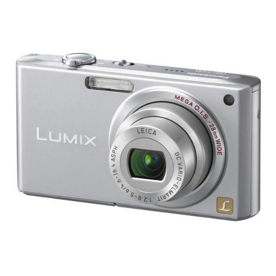 Panasonic Lumix DMC-FX33P Service Manual