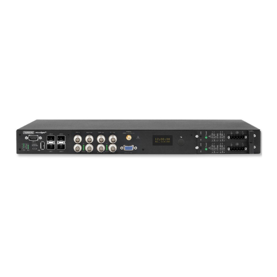 Meinberg microSync RX800/AD10DC20 Technical Reference