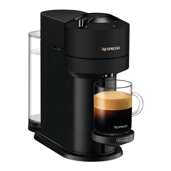 DELONGHI NESPRESSO VERTUO MANUAL Pdf Download ManualsLib