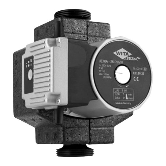 WITA Delta Plus UE 70A PWM Series Operating Instructions Manual