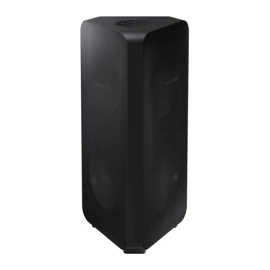 Samsung MX-ST50B - Sound Tower Manual