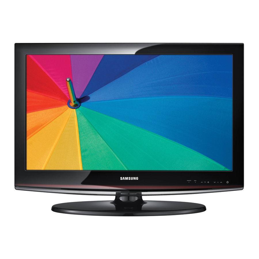 Samsung LCD TV User Manual