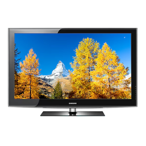 Samsung LCD TV User Manual