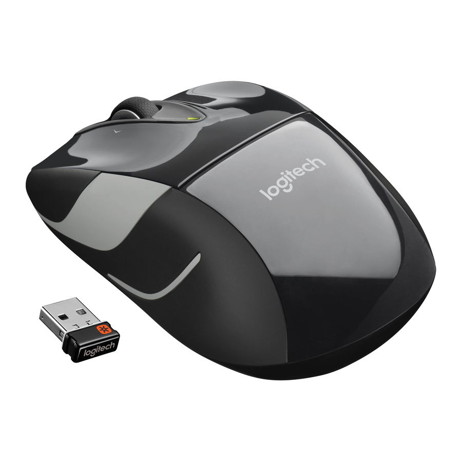 Logitech M525 Instruction Manual