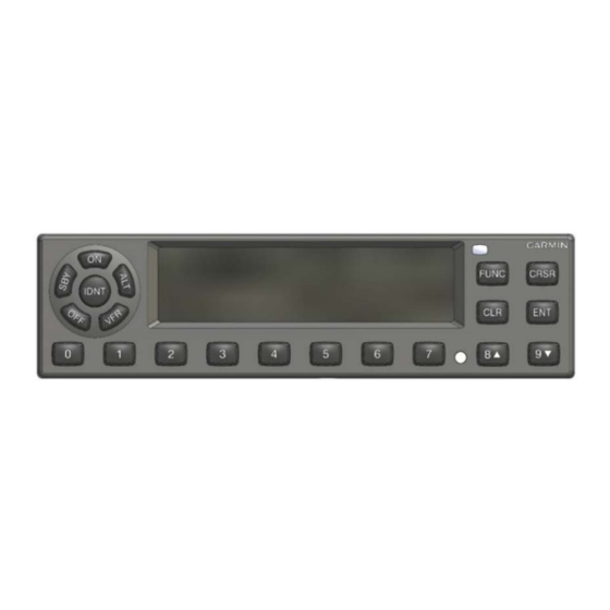Garmin GTX 3X5 Installation Manual