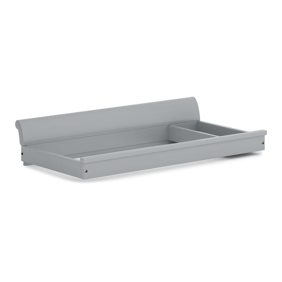 boori Universal Sleigh Changing Station B-SLCS3D Instructions