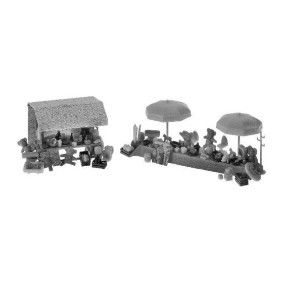 Faller FLEA MARKET SET 2 Manual