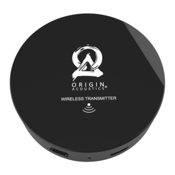 Origin Acoustics WSK200 Installation Manual