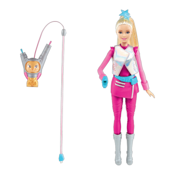 Mattel Barbie STAR LIGHT ADVENTURE DLT22 Instructions
