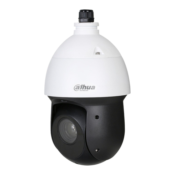 Dahua DH-SD49225I-HC-S3 Installation Manua