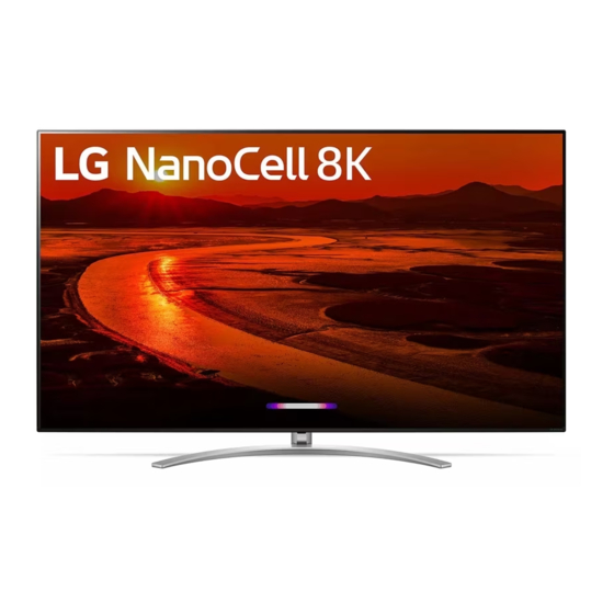 LG 75SM9970PUA Easy Setup Manual