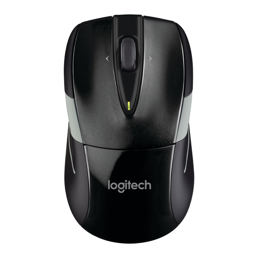 Logitech M525 - Wireless Optical Mouse with Precision Scrolling Quick Start Guide