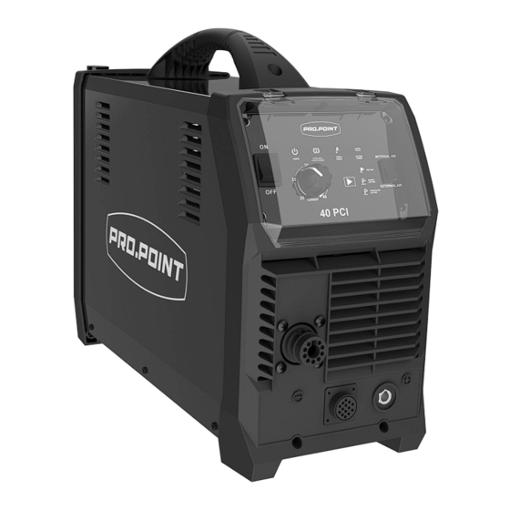 pro.point PROCUT 40A Manual