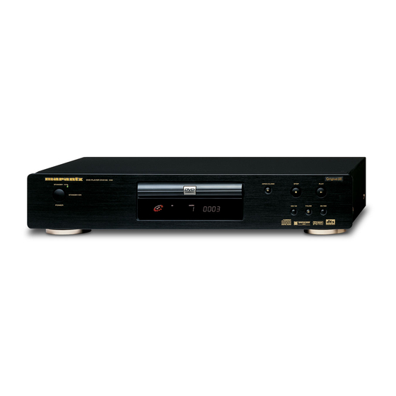 Marantz DV3100 Service Manual