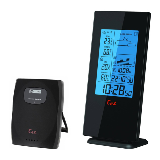Ea2 BL508 Wireless Weather Station Manuals