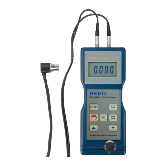 Reed Instruments TM-8811 Instruction Manual