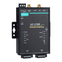 Moxa Technologies UC-2100-W Series Quick Installation Manual