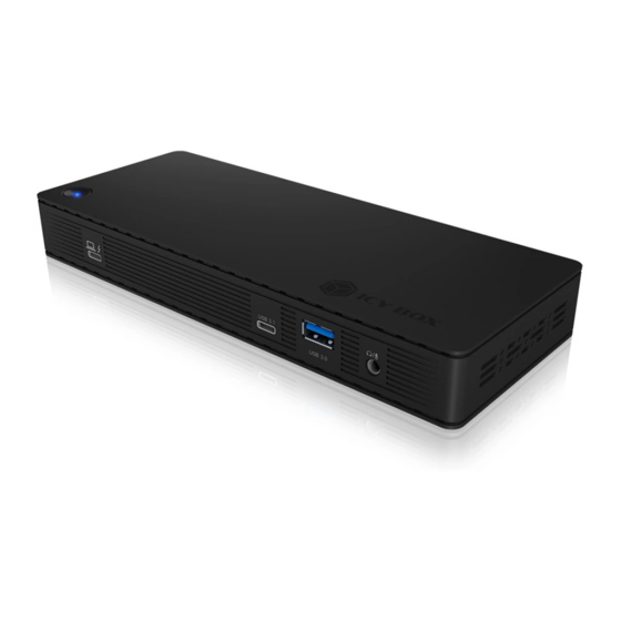 RaidSonic Icy Box IB-DK2512-TB3 Manual