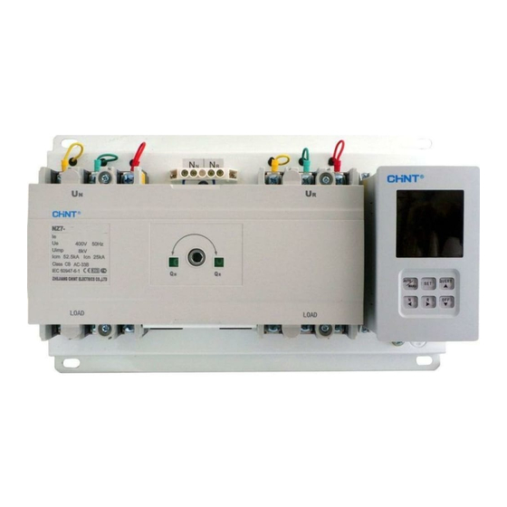 CHINT NZ7 Series Installation Manual